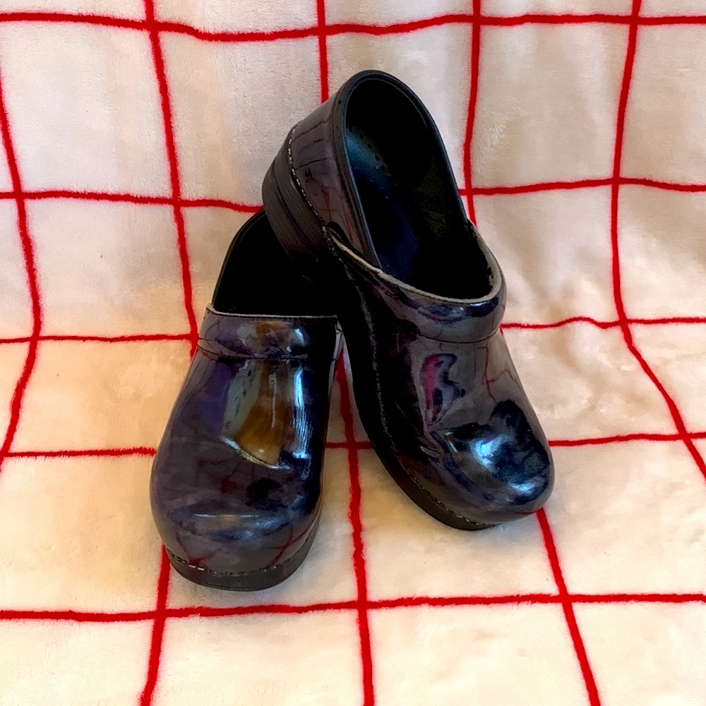 Dansko Teal Women Shoes Clogs